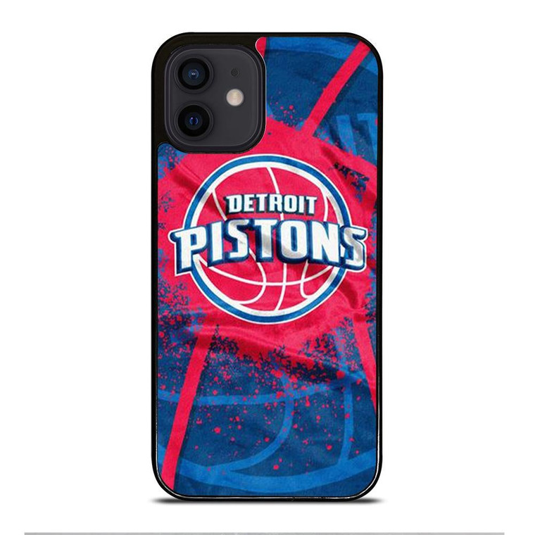 DETROIT PISTONS LOGO JERSEY iPhone 12 Mini Case Cover