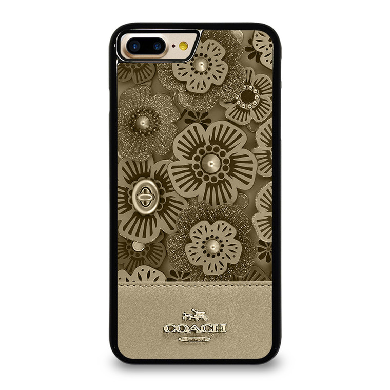 COACH NEW YORK TEA ROSE 2 iPhone 7 / 8 Plus Case Cover
