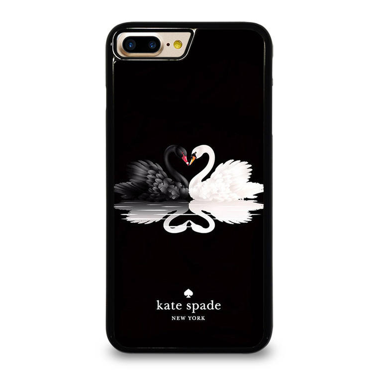 KATE SPADE BLACK WHITE SWAN iPhone 7 / 8 Plus Case Cover