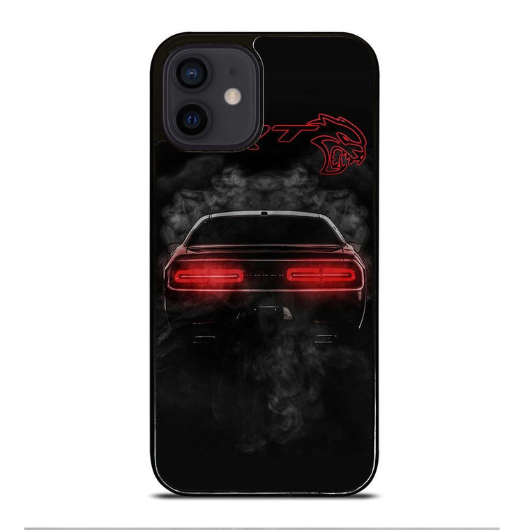 DODGE SRT CHALLENGER HELLCAT BLACK iPhone 12 Mini Case Cover