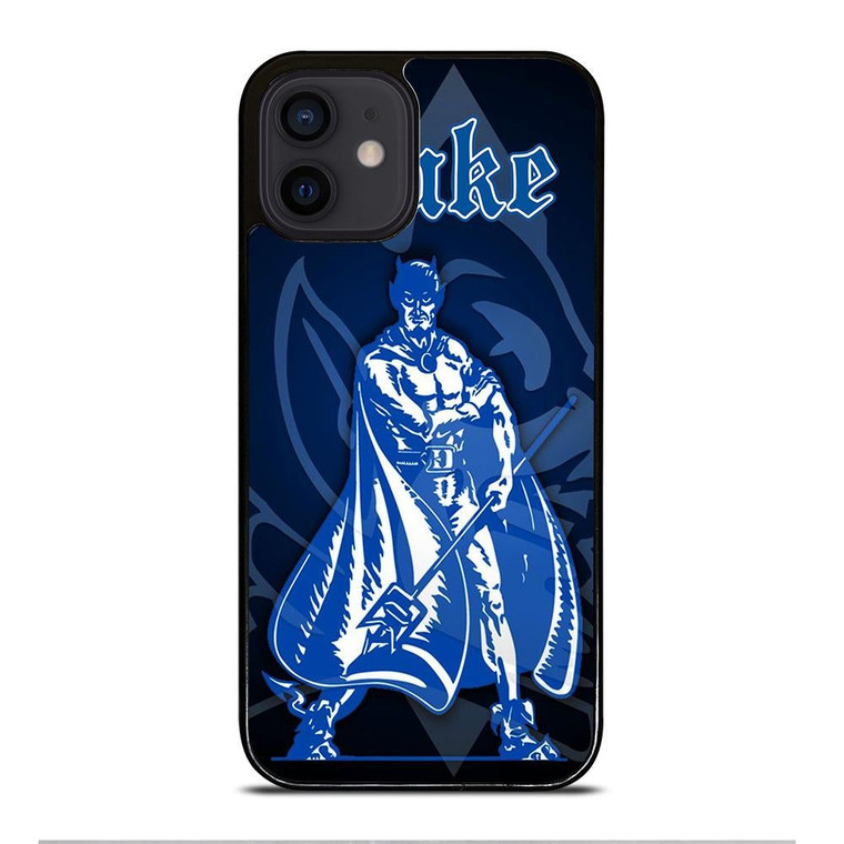 DUKE BLUE DEVILS MASCOT LOGO iPhone 12 Mini Case Cover