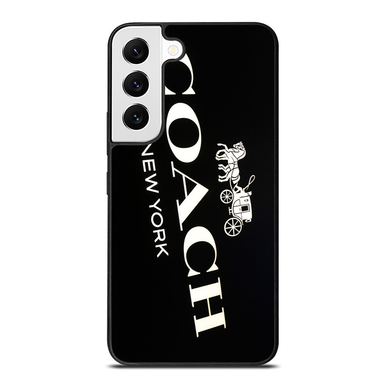 COACH NEW YORK LOGO 3 Samsung Galaxy S22 Case Cover