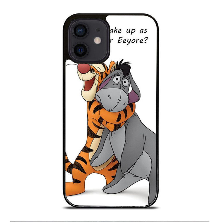 EEYORE DONKEY AND TIGGER QUOTE iPhone 12 Mini Case Cover