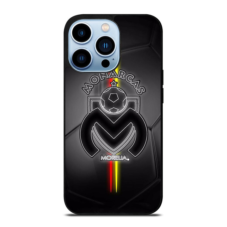 MONARCAS MORELIA BLACK LOGO iPhone 13 Pro Max Case Cover