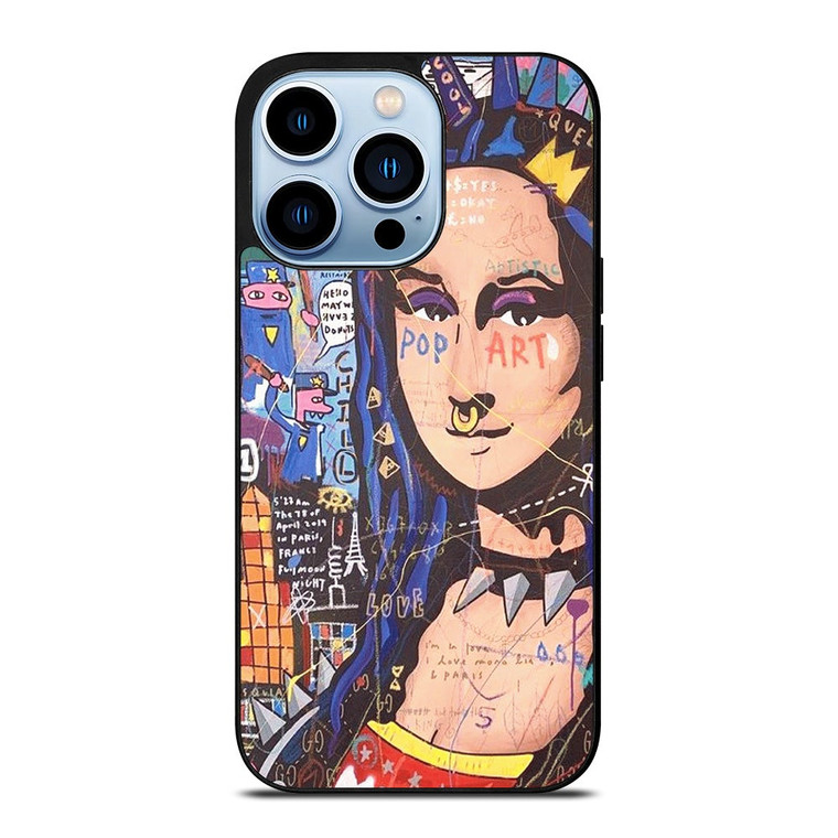MONALISA ABSTRACT POP ART  iPhone 13 Pro Max Case Cover