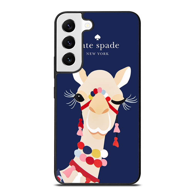 KATE SPADE CAMEL APPLIQUE Samsung Galaxy S22 Case Cover