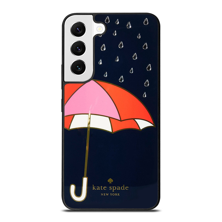 NAVY UMBRELLA KATE SPADE Samsung Galaxy S22 Case Cover