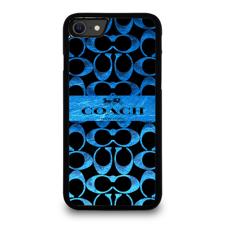 COACH NEW YORK BLUE 2 iPhone SE 2020 Case Cover