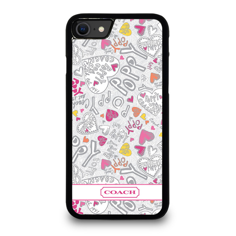 COACH POPPY COLOR iPhone SE 2020 Case Cover