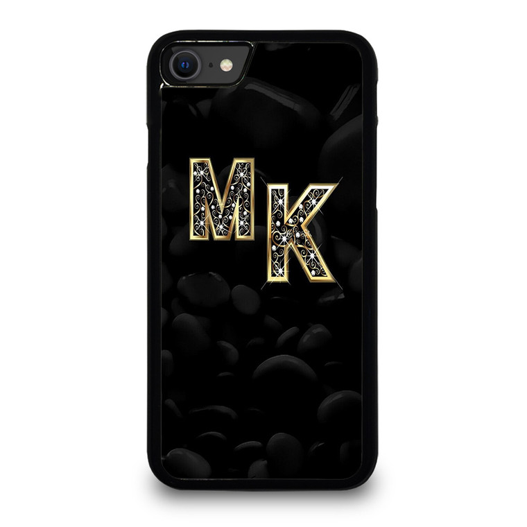 MICHAEL KORS MK GOLD LOGO iPhone SE 2020 Case Cover