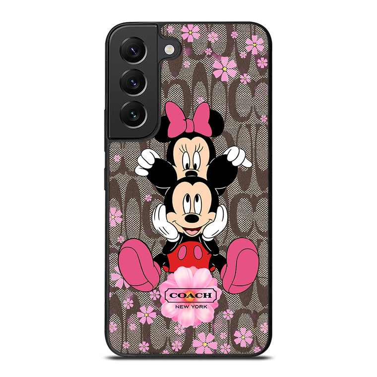 COACH MICKEY MINNIE Samsung Galaxy S22 Plus Case Cover