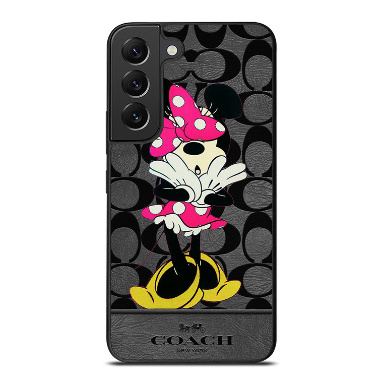 COACH NEW YORK MINNIE MOUSE Samsung Galaxy S22 Plus Case Cover