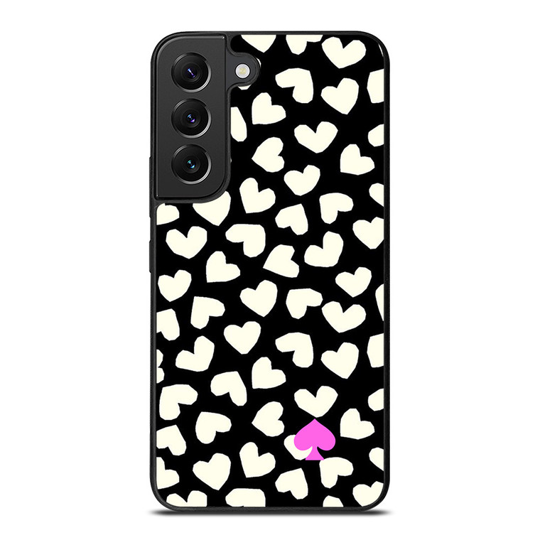 KATE SPADE LOVE HEART POLKADOTS Samsung Galaxy S22 Plus Case Cover