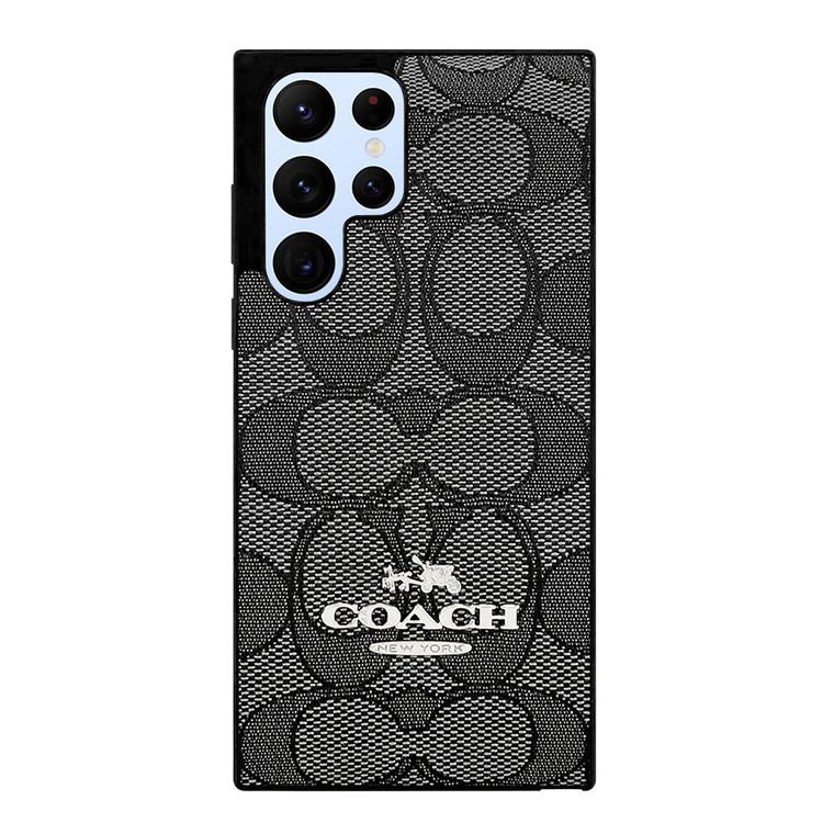 COACH NEW YORK CHARLIE SIGNATURE Samsung Galaxy S22 Ultra Case Cover