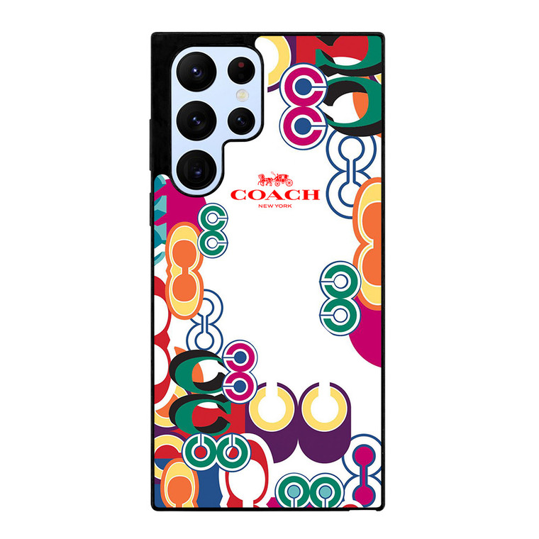 COACH NEW YORK COLOR Samsung Galaxy S22 Ultra Case Cover