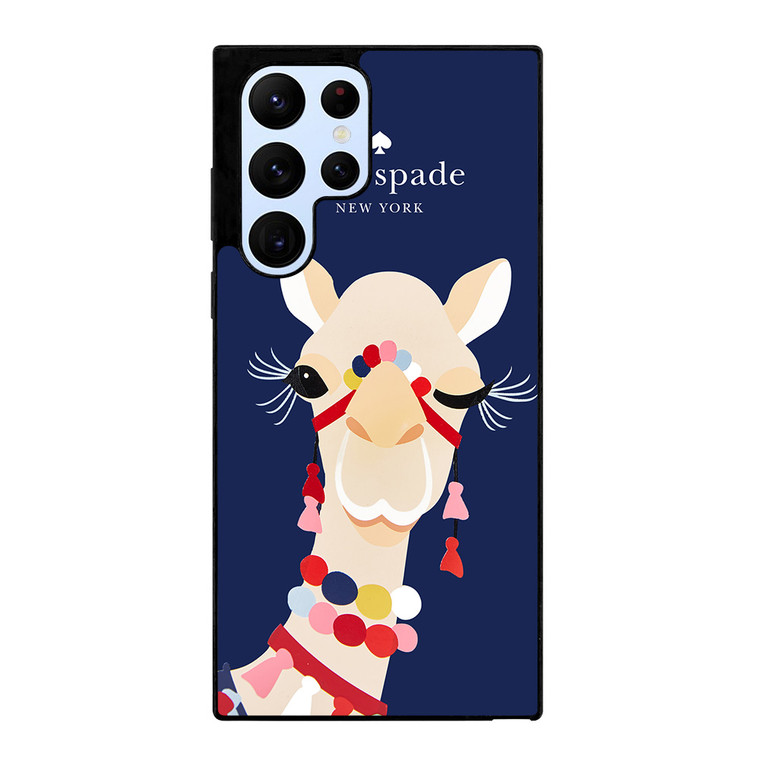 KATE SPADE CAMEL APPLIQUE Samsung Galaxy S22 Ultra Case Cover