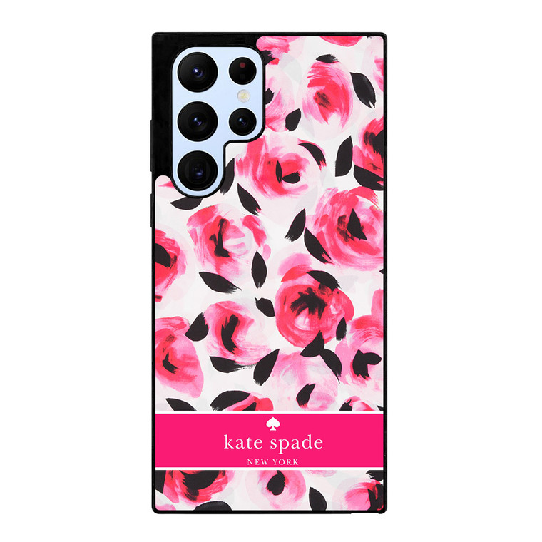 KATE SPADE NEW YORK PINK ROSE Samsung Galaxy S22 Ultra Case Cover