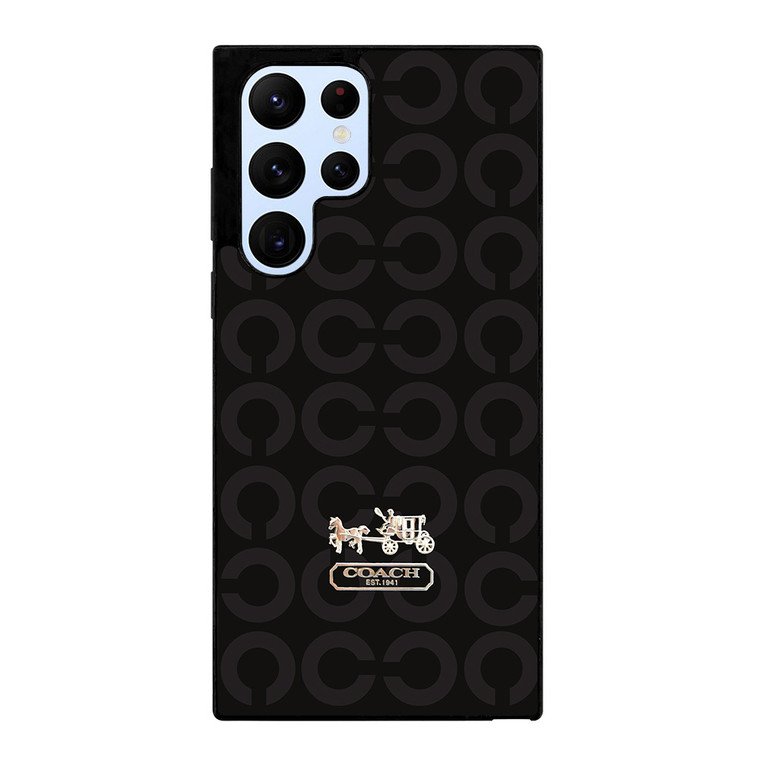 LOGO COACH NEW YORK 2 Samsung Galaxy S22 Ultra Case Cover
