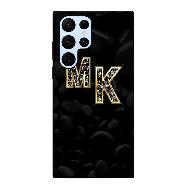 MICHAEL KORS MK GOLD LOGO Samsung Galaxy S22 Ultra Case Cover
