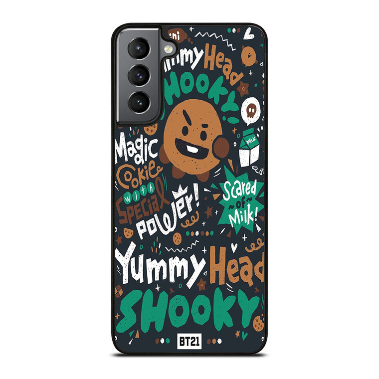 YUMMY HEAD SHOOKY BTS 21 Samsung Galaxy S21 Plus Case Cover
