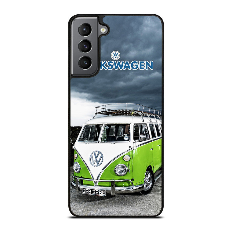 VW VOLKSWAGEN RETRO VAN Samsung Galaxy S21 Plus Case Cover