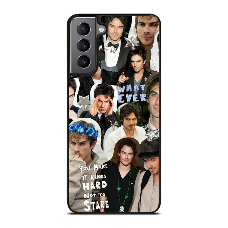 VAMPIRE DIARIES IAN SOMERHALDER COLLAGE Samsung Galaxy S21 Plus Case Cover