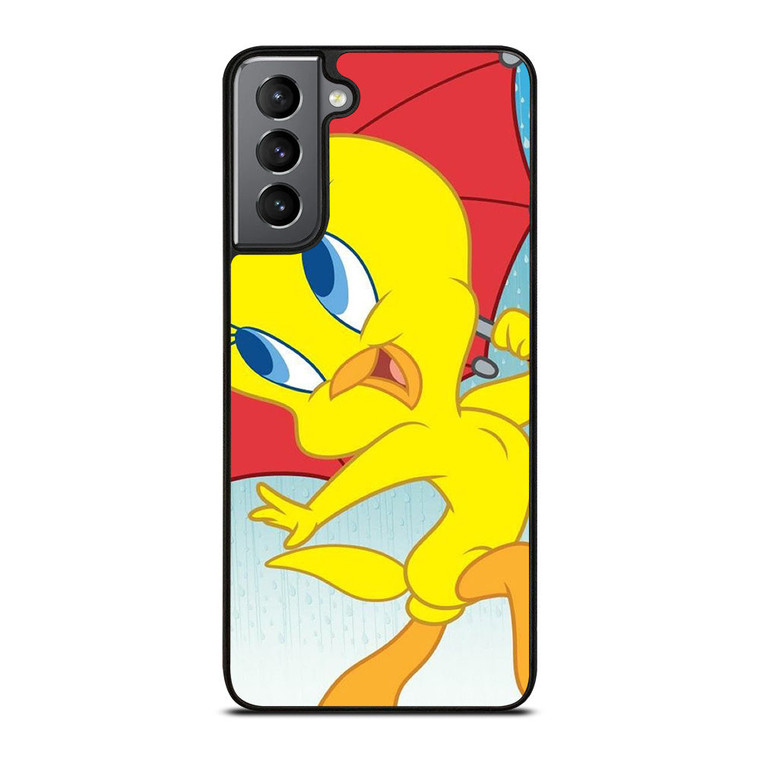 TWEETY BIRD AND UMBRELLA Samsung Galaxy S21 Plus Case Cover
