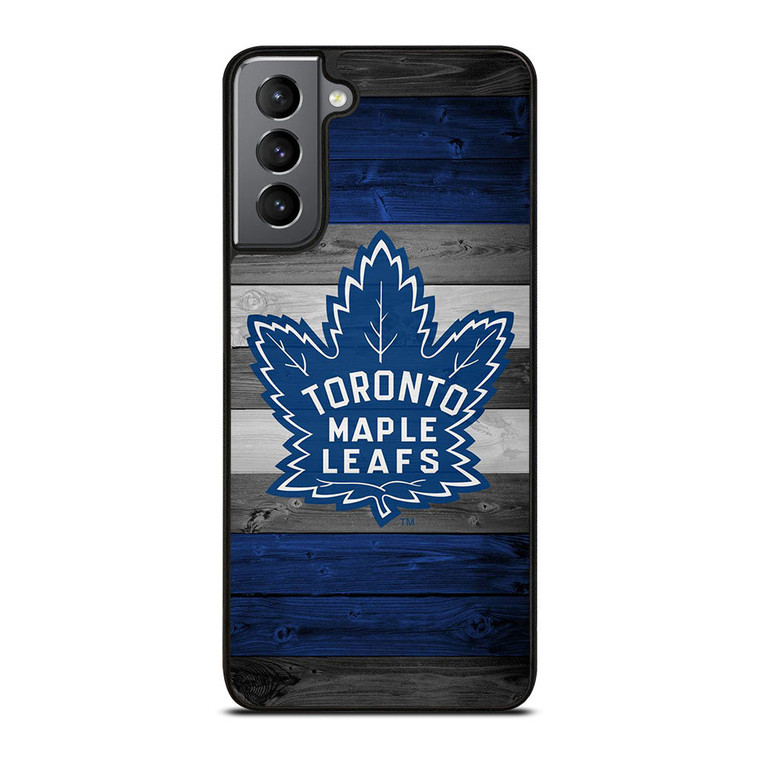 TORONTO MAPLE LEAFS WOODEN LOGO Samsung Galaxy S21 Plus Case Cover