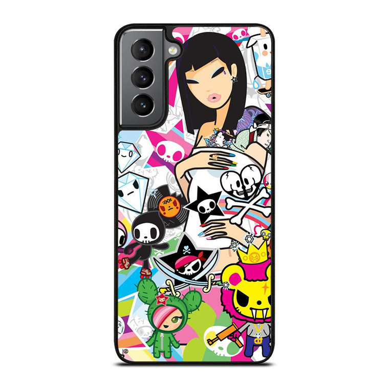 TOKIDOKI COLLAGE Samsung Galaxy S21 Plus Case Cover