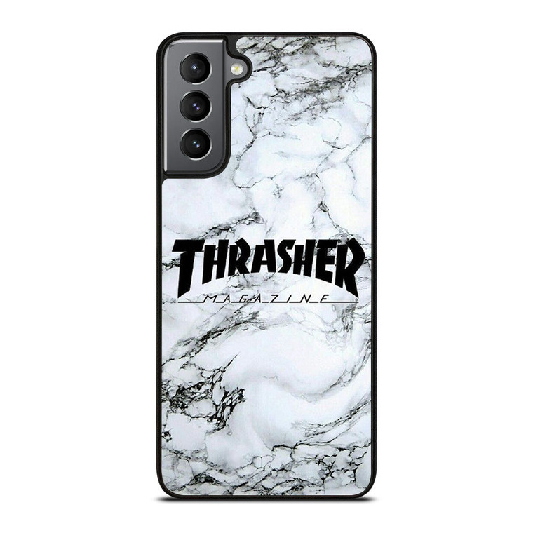 THRASHER SKATEBOARD MAGAZINE MARBLE Samsung Galaxy S21 Plus Case Cover