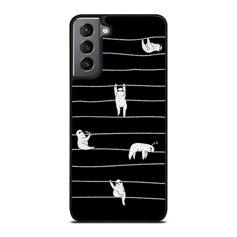 SLOTH KOALA STRIPE Samsung Galaxy S21 Plus Case Cover