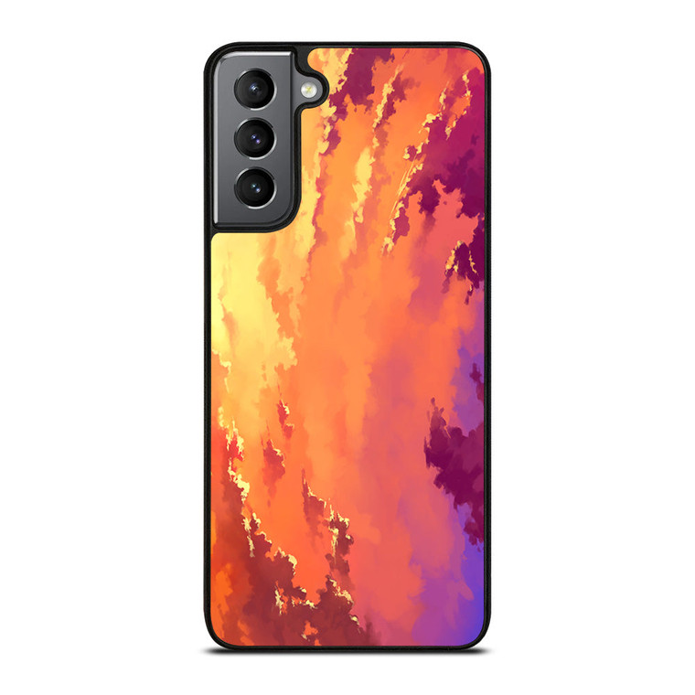 SKY ANIME MOVIE ORANGE Samsung Galaxy S21 Plus Case Cover