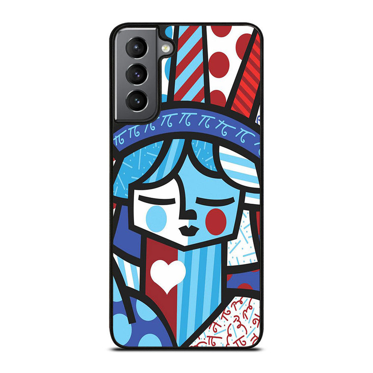 ROMERO BRITTO LIBERTY Samsung Galaxy S21 Plus Case Cover