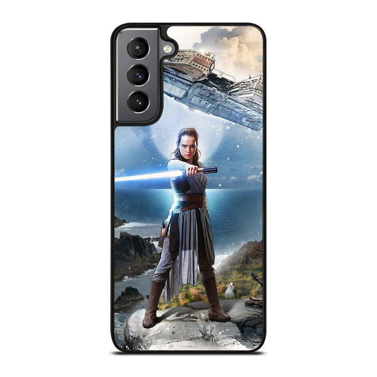 REY STAR WARS THE LAST OF JEDI Samsung Galaxy S21 Plus Case Cover
