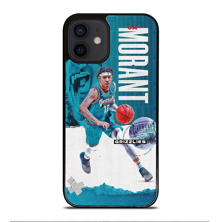 JA MORANT MEMPHIS GRIZZLIES NBA 2 iPhone 12 Mini Case Cover