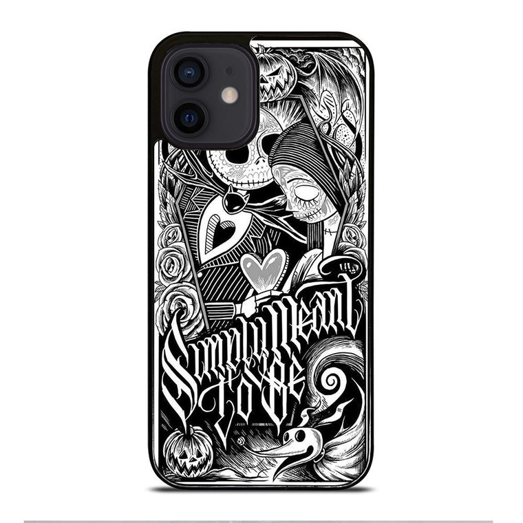 JACK AND SALLY NIGHTMARE BEFORE CHRISTMAS iPhone 12 Mini Case Cover JACK AND SALLY NIGHTMARE BEFORE CHRISTMAS iPhone 12 Mini Case Cover
