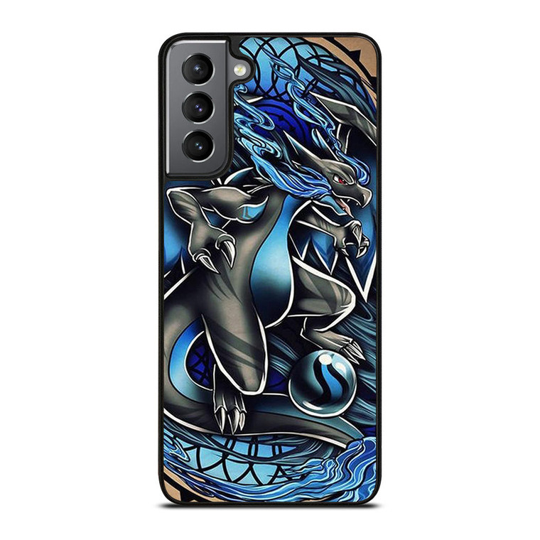POKEMON MEGA CHARIZARD ART Samsung Galaxy S21 Plus Case Cover