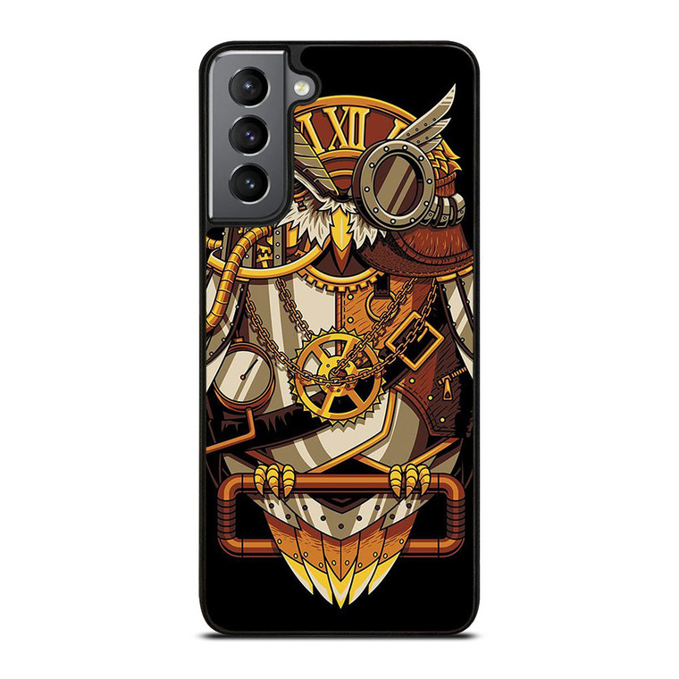 OWL STEAMPUNK Samsung Galaxy S21 Plus Case Cover