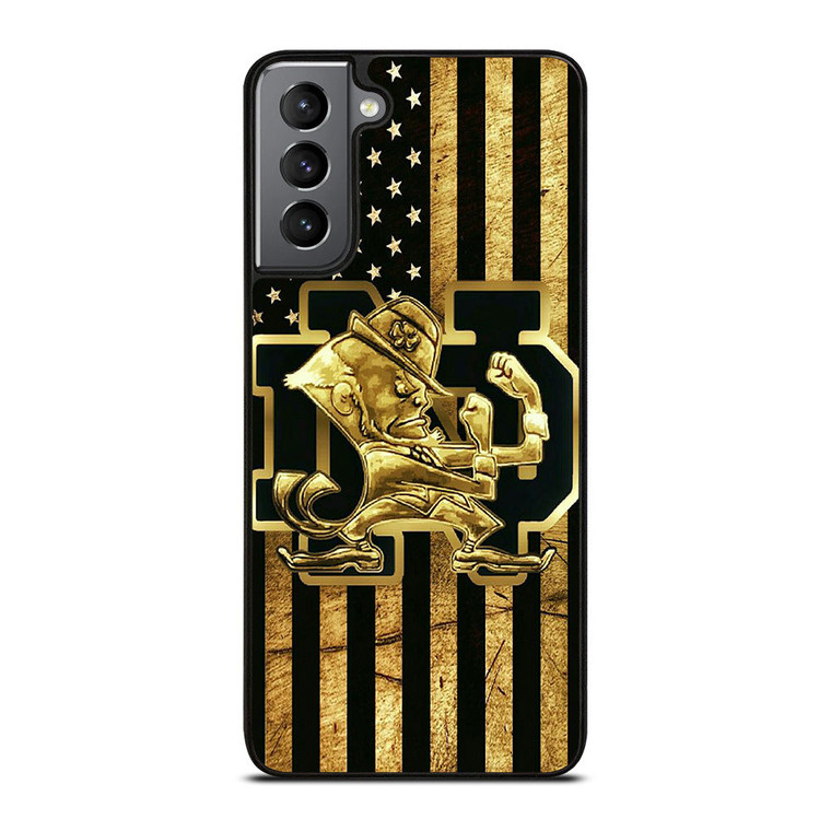 NOTRE DAME FIGHTING IRISH GOLD Samsung Galaxy S21 Plus Case Cover