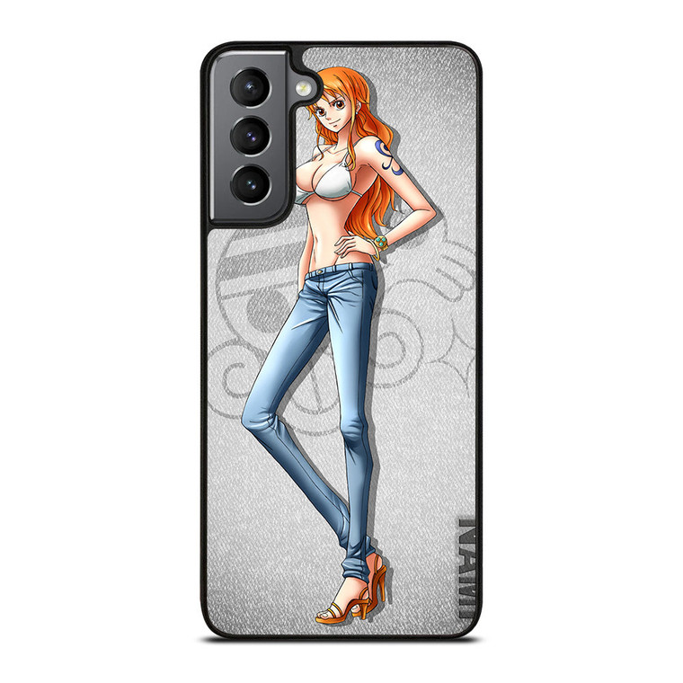 NAMI ONE PIECE ANIME Samsung Galaxy S21 Plus Case Cover