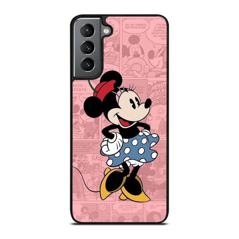 MINNIE MOUSE DISNEY COMIC Samsung Galaxy S21 Plus Case Cover