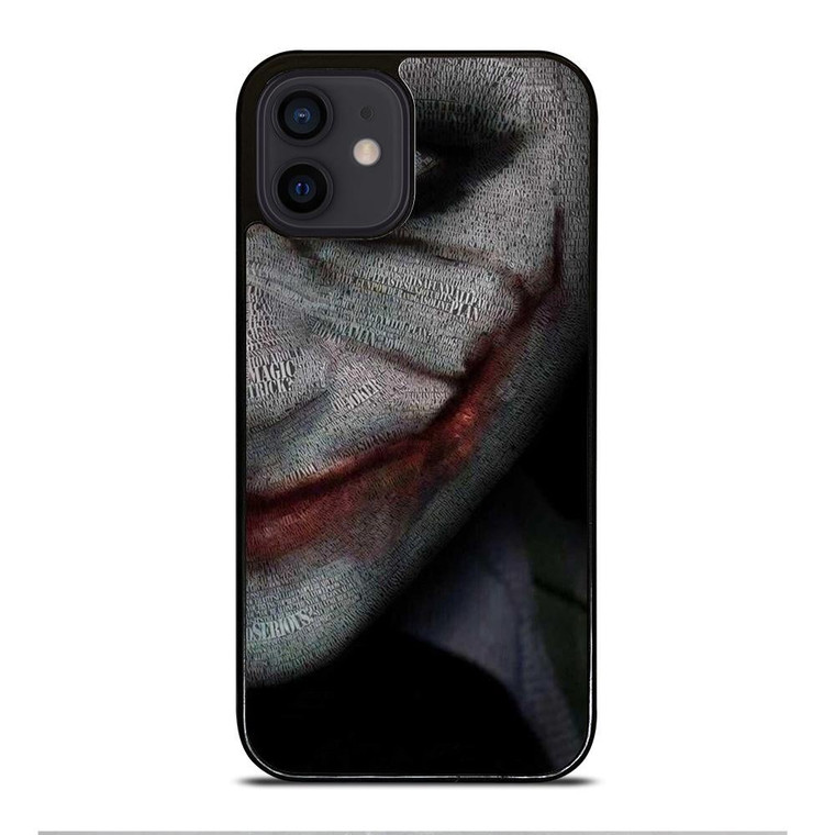 JOKER HEATH LEDGER ART iPhone 12 Mini Case Cover