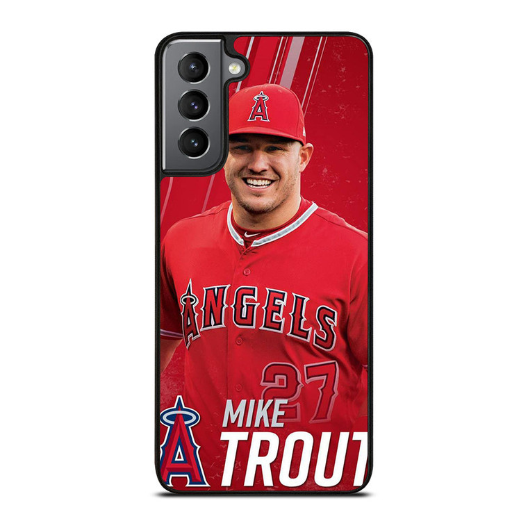 MIKE TROUT BASEBALL Samsung Galaxy S21 Plus Case Cover
