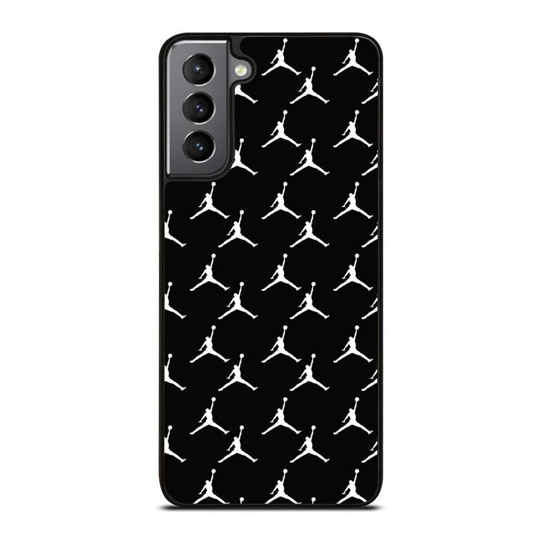 MICHAEL JORDAN SYMBOL BLACK PATTERN Samsung Galaxy S21 Plus Case Cover
