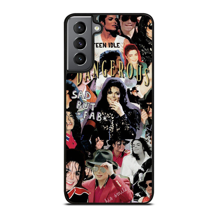 MICHAEL JACKSON COLLAGE Samsung Galaxy S21 Plus Case Cover
