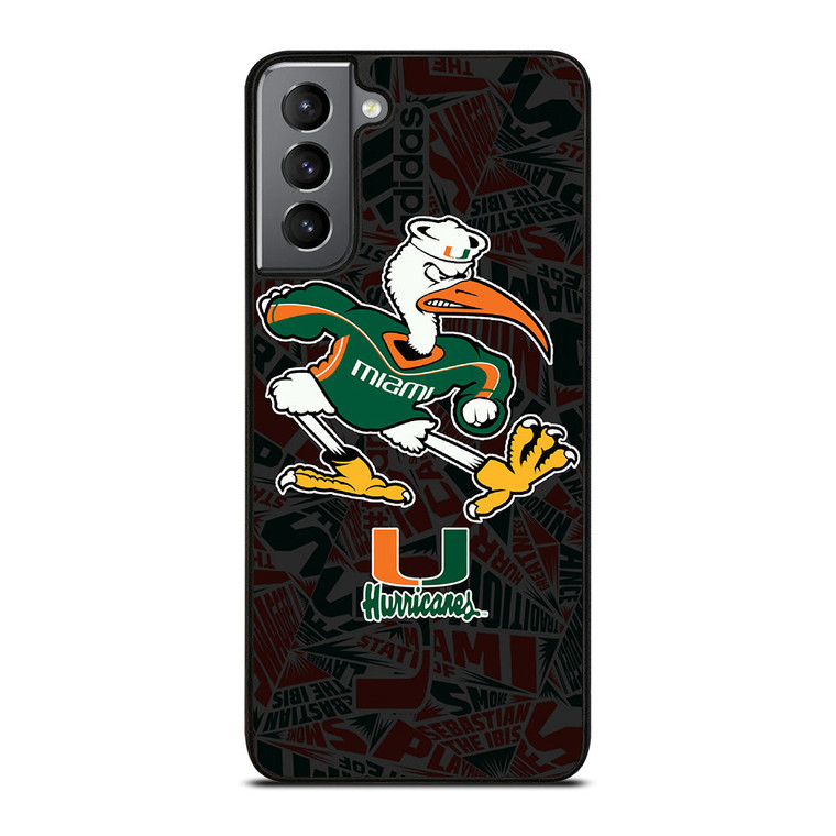 MIAMI HURRICANES UM FOOTBALL Samsung Galaxy S21 Plus Case Cover