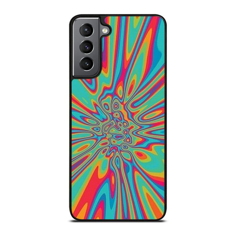 MELTED COLORFUL CHROME Samsung Galaxy S21 Plus Case Cover