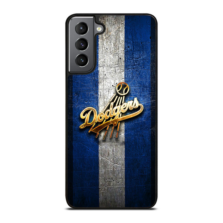 LOS ANGELES DODGERS GOLD LOGO Samsung Galaxy S21 Plus Case Cover