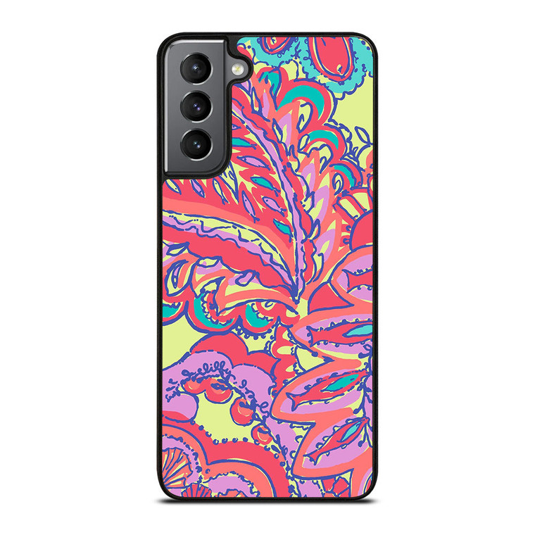 LILLY PULITZER VINTAGE Samsung Galaxy S21 Plus Case Cover