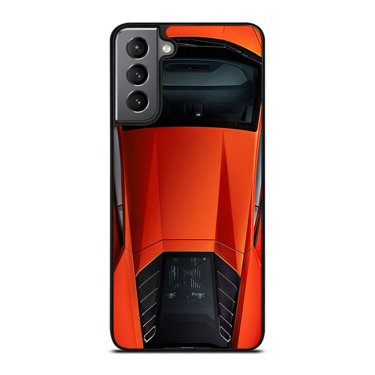 LAMBORHINI HURACAN EVO ORANGE Samsung Galaxy S21 Plus Case Cover